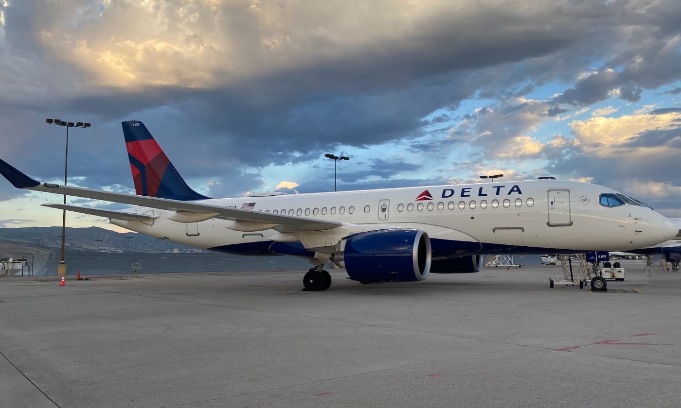 デルタ航空 A220-100