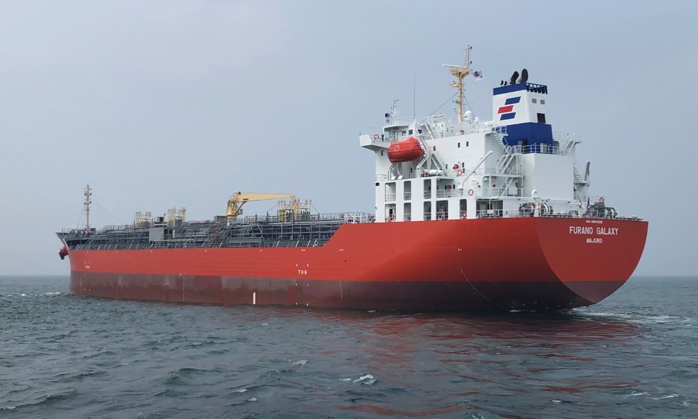 Furano Galaxy 25,000DWT ステンレスケミカルタンカー